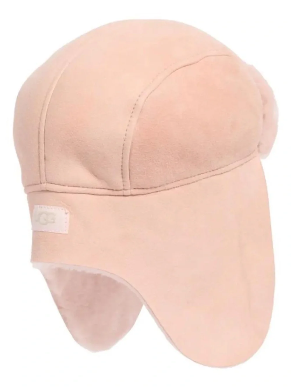 NWT UGG kids Shearling Sheepskin Trapper Hat. Size 2-4 Years.